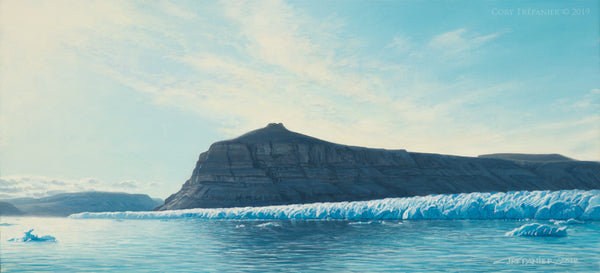 Croker Bay (larger painting from study)